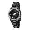 Orologio SECTOR donna 230 acciaio nero / cristalli bianchi