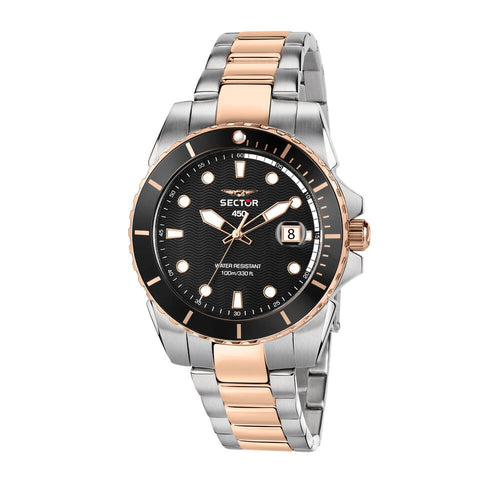 Orologio SECTOR uomo 450 data bicolore / nero