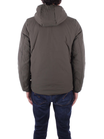 K-Way Giacconi Black pure - green blackish da uomo