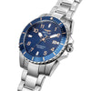 Orologio SECTOR uomo 450 data acciaio / blu