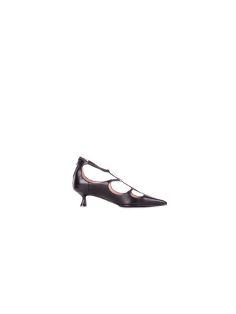 Anna F. Scarpe con Tacco Nero da donna