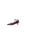 Anna F. Scarpe con Tacco Bordeaux da donna