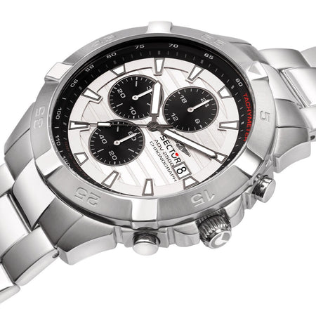Orologio SECTOR uomo Adv2500 cronografo acciaio / silver