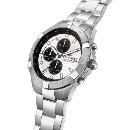 Orologio SECTOR uomo Adv2500 cronografo acciaio / silver