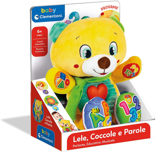 17965 - Lele Coccole e Parole - Orsetto Peluche parlante interattivo