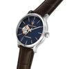 Orologio MASERATI uomo Epoca Automatico marrone / blu