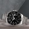 Orologio PHILIP WATCH uomo Caribe data acciaio / nero