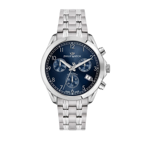 Orologio PHILIP WATCH uomo Blaze crono acciaio / blu