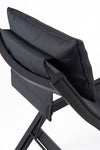 Lettino chaise longue Krion con poggiatesta, struttura in alluminio verniciato per esterno