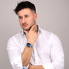 Orologio LUCIEN ROCHAT uomo Montreux Automatico acciaio / blu