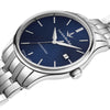 Orologio LUCIEN ROCHAT uomo Montreux Automatico acciaio / blu