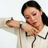 Orologio LUCIEN ROCHAT donna Iconic pelle blu / madreperla