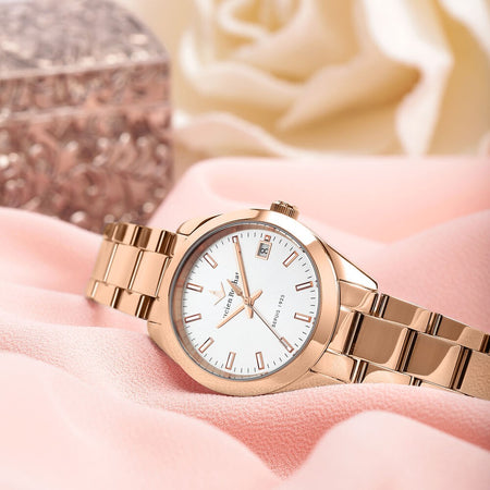 Orologio LUCIEN ROCHAT donna Madame acciaio oro rosa