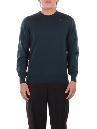 K-Way Maglie Green ponderosa da uomo