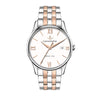 Orologio LUCIEN ROCHAT uomo Montreux data bicolore / bianco