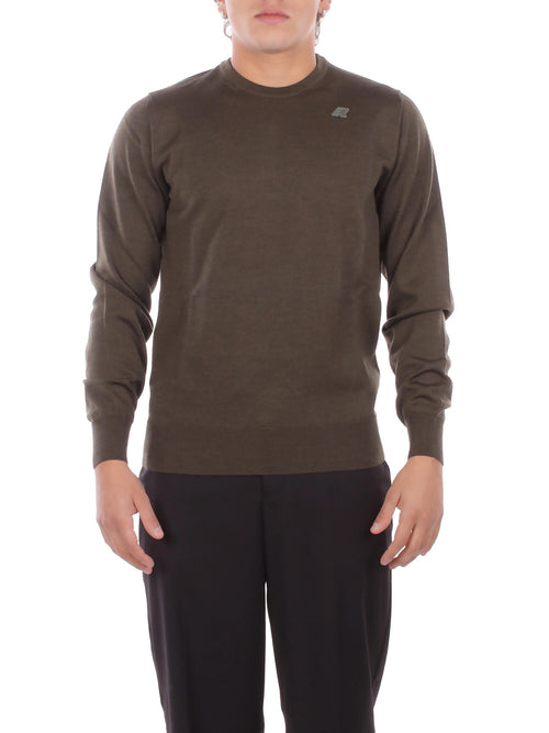 K-Way Maglie Green blackish da uomo