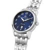Orologio LUCIEN ROCHAT uomo Iconic data acciaio / blu