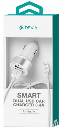 SUIT CARICA AUTO + CAVO LIGH. PER APPLE