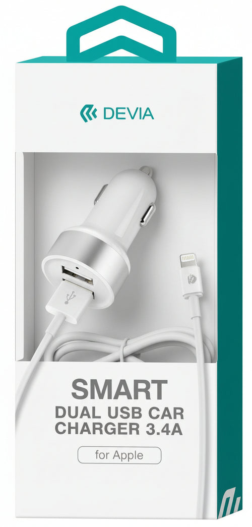 SUIT CARICA AUTO + CAVO LIGH. PER APPLE