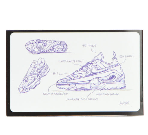 Nike Scarpa Bassa Donna W Air Vapormax Evo Black/bright Citrus/white/laser Blue da donna