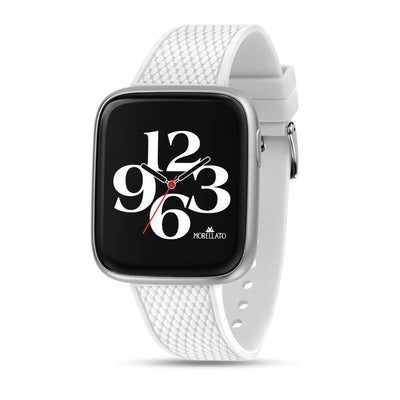 Smartwatch MORELLATO donna M-01 Touch gomma bianco