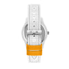 Orologio MORELLATO uomo Superga gomma bianco / arancione
