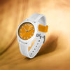 Orologio MORELLATO uomo Superga gomma bianco / arancione