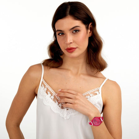 Orologio MORELLATO donna Superga gomma fucsia / bianco