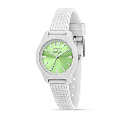 Orologio MORELLATO donna Superga gomma bianco / verde