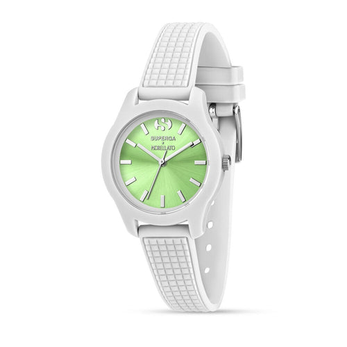 Orologio MORELLATO donna Superga gomma bianco / verde