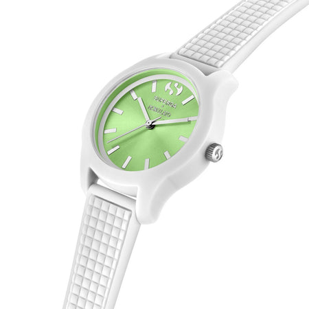 Orologio MORELLATO donna Superga gomma bianco / verde