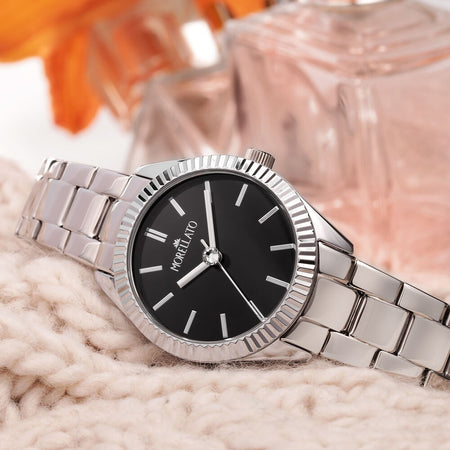 Orologio MORELLATO donna Magia tempo acciaio / nero