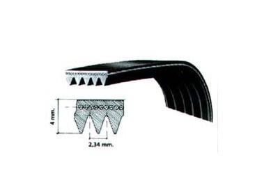 Cinghia 1254 J4 per Lavatrice Beko Whirlpool Ignis 481235818157