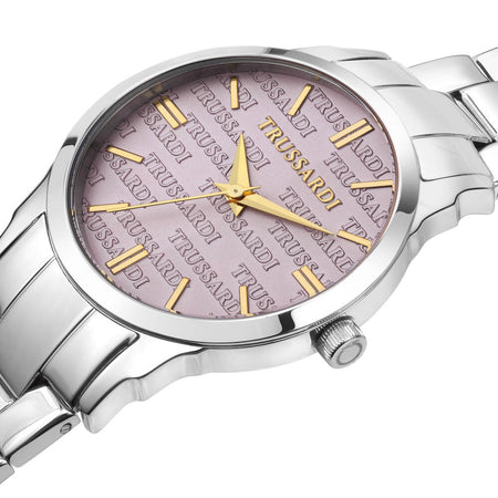 Orologio TRUSSARDI donna T-bent tempo acciaio / violetto