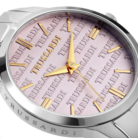 Orologio TRUSSARDI donna T-bent tempo acciaio / violetto