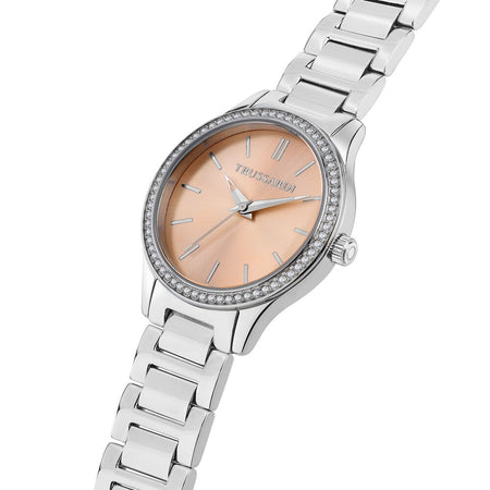 Orologio TRUSSARDI donna T-sky tempo acciaio / rosa