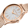 Orologio TRUSSARDI donna T-star oro rosa mesh / bianco