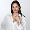 Orologio TRUSSARDI donna T-star oro rosa mesh / bianco