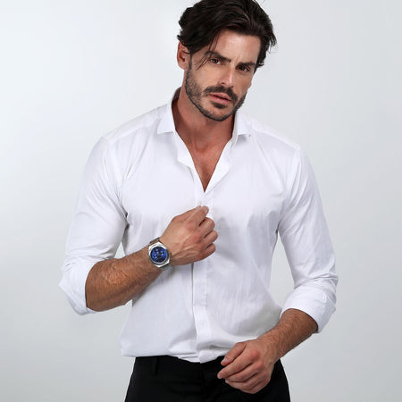 Orologio TRUSSARDI uomo Brink multi acciaio / blu