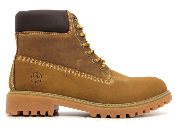 LUMBERJACK RIVER Scarponcino uomo giallo e marrone