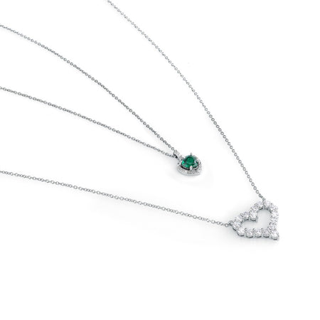 Collana MORELLATO donna Tesori argento 925 - cuore bianco