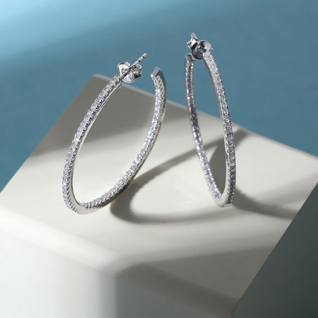 Orecchini MORELLATO donna Tesori argento 925 - cerchi