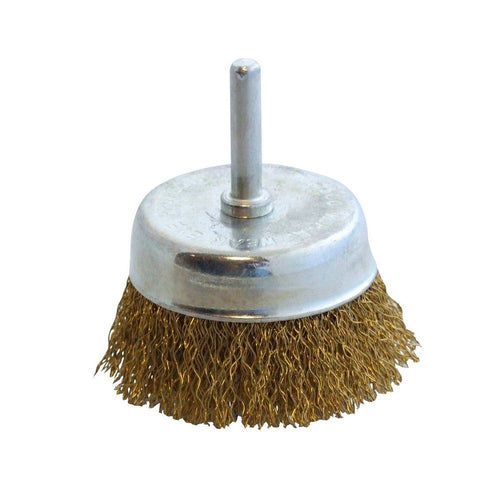 PG art. 48500 da 70mm spazzola a tazza in filo d'acciaio per sverniciare