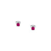 Orecchini MORELLATO donna Tesori arg. 925 - cristallo rosso