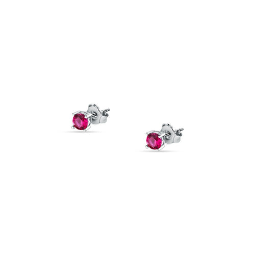 Orecchini MORELLATO donna Tesori arg. 925 - cristallo rosso
