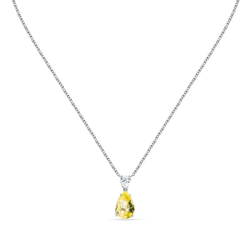 Pendente MORELLATO donna Tesori arg. 925 - pietra gialla
