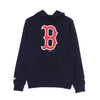 FANATICS BRANDED Felpa Cappuccio Uomo Mlb Mid Essentials Crest Graphic Hoodie Bosred Navy da uomo