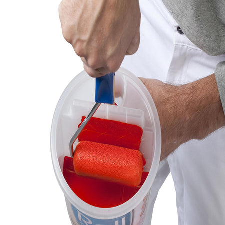 Go Paint Roll And Go S brocca contenitore con impugnatura per smalto pittura impregnante