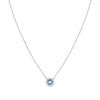 Pendente MORELLATO donna Tesori arg. 925 - pietra azzurra