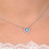 Pendente MORELLATO donna Tesori arg. 925 - pietra azzurra